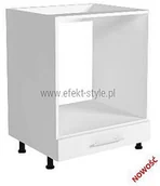 Szafki kuchenne - HALMAR VENTO DP-60/82 szafka dolna pod zabudowę piekarnika front: biały HALMAR - miniaturka - grafika 1