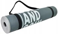 Maty do ćwiczeń - ProFit Mata do ćwiczeń fitness Body and Soul szara - miniaturka - grafika 1
