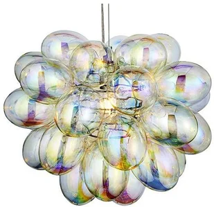 Endon Dekoracyjna LAMPA wisząca INFINITY 80123 Endon szklana OPRAWA molekuły ZWIS bańki bubbles multikolor 80123 - Lampy sufitowe - miniaturka - grafika 5