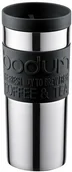 Kubki termiczne - Bodum 11093  01 Travel Mug kubek, 0.35 L, na podróż ze stali nierdzewnej 8.5 x 8.5 x 18 cm 11093-01 - miniaturka - grafika 1