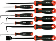 Kombinerki i obcęgi - YATO ZESTAW HACZYKÓW Z RĘKOJEŚCIĄ 9 CZ ZAWIERA 8 HACZYKÓW PLUS SKROBAK DO USZCZELEK - miniaturka - grafika 1