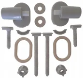 Deski sedesowe - Cersanit Zawiasy Do Desek K99-0099 Wolnoopadające - miniaturka - grafika 1