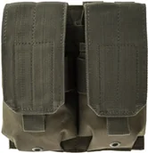 Odzież taktyczna i umundurowanie - Mil-Tec Ładownica na 2 magazynki do M4/M16 - olive (13496601) 13496601 - miniaturka - grafika 1
