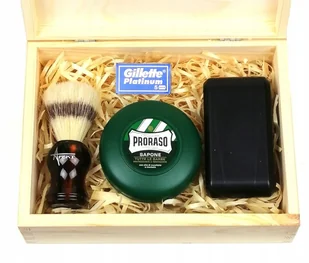 Zestaw Pędzel Do Golenia Tygiel Mydło Do Golenia - Zestawy kosmetyków męskich - miniaturka - grafika 5