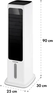 Klarstein Klarstein Skytower 360° Smart, klimatyzer, schładzacz powietrza, 60W, 450 m/h, 6 litrów, przenośny ACO4-Skytower360°Smt - Klimatory - miniaturka - grafika 11