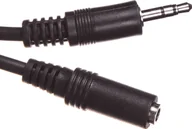 Kable - OEM Kabel Jack 3.5mm Jack 3.5mm 5m czarny 50090 50090 - miniaturka - grafika 1