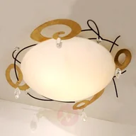 Lampy sufitowe - Hollander Holländer Holländer CASINO lampa sufitowa Brązowy, złoty, 2-punktowe 300 K 1629 - miniaturka - grafika 1