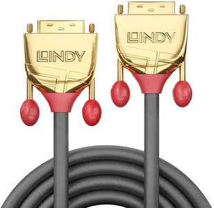 Lindy 36203 Kabel DVI-D DVI-D Dual Link Gold Line 3m LY-36203 - Kable - miniaturka - grafika 2