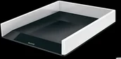 Półki na dokumenty - Leitz Półka na dokumenty WOW dwukolorowa, czarna 53611095 - miniaturka - grafika 1