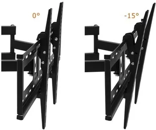 MOUNTY MOCNY UCHWYT DO TELEWIZORA ŚCIENNY REGULOWANE KĄTY 40070153 - Uchwyty do telewizora - miniaturka - grafika 8