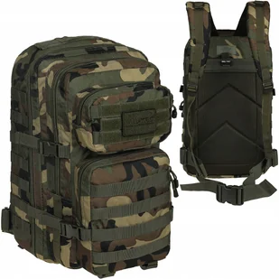 Plecak Wojskowy Us Assault Szturmowy Woodland Duży - Plecaki - miniaturka - grafika 2