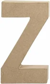 Pozostałe akcesoria dla plastyków - Creativ Company AS Creativ Company, duża litera "Z", Papier Mache, 20,5 cm - miniaturka - grafika 1