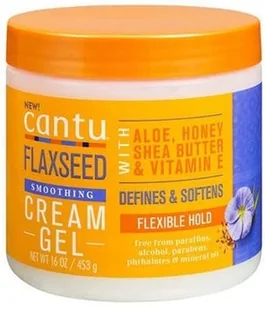 Cantu Flaxseed żel krem do loków wł. kręcone 453g - Kosmetyki do stylizacji włosów - miniaturka - grafika 2