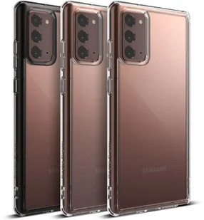 RINGKE Etui z żelową ramką Fusion do Samsung Galaxy Note 20 przezroczysty - Etui i futerały do telefonów - miniaturka - grafika 4