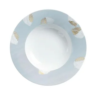 Kahla Talerz głęboki 24 cm Magic Grip Diner Leaf of Gold KH-553416S10403C MG - Talerze - miniaturka - grafika 2