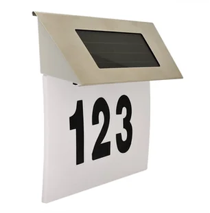 Polux Lampa solarna Home Number 309570 SANICO 309570 - Lampy ogrodowe - miniaturka - grafika 2