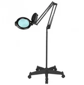 Lampy kosmetyczne - ACTIVESHOP LAMPA LUPA LED MOONLIGHT 8013/6" BLACK ZE STATYWEM - miniaturka - grafika 1