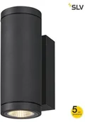 Lampy ogrodowe - SLV ENOLA ROUND UP/DOWN S lampa ścienna LED zewnętrzna CCT 3000/4000K 1003424 Spotline - miniaturka - grafika 1