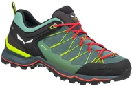 Buty trekkingowe damskie - Salewa MTN Trainer Lite GTX Buty Kobiety, zielony UK 8 | EU 42 2022 Buty turystyczne 00-0000061362-5585-8 - miniaturka - grafika 1