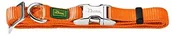 Obroże dla psów - Hunter Vario-Basic obroża dla psów z aluminiowymi elementami, 45 - 65 cm, pomarańczowy - miniaturka - grafika 1