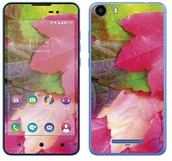 Etui i futerały do telefonów - Wiko Royal Sticker Royal tatuaż ścienny RS. 119170 samoprzylepny do Lenny 2 z motywem liści jesienią RS.119170 - miniaturka - grafika 1