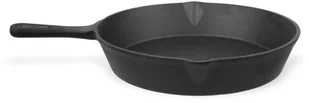 Patelnia żeliwna talerz żeliwny 25 cm indukcja 112975 - Patelnie - miniaturka - grafika 3