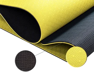 Movit ŻÓŁTA MATA TPE 190x100x0,6cm DO GIMNASTYKI FITNESS - Maty do ćwiczeń - miniaturka - grafika 5