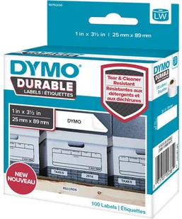 Dymo LabelWriter Durable, etykieta wielofunkcyjna, 25mm x 89mm, 100 etykiet, 1976200 1976200 - Etykiety do drukarek - miniaturka - grafika 2