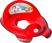 Nocniki - Tega Baby BABY baby Nakładka na sedes antypoślizgowa AUTA CS-002 CARS czerwona 44807 - miniaturka - grafika 1