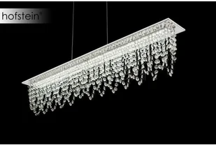 Globo Lighting 24 W LED lampa wisząca chrom kryształy przestrzeń życiową reflektor sufitowy pilotem zdalnego sterowania ściemniacz 68405 24H 68405-24H - Lampy sufitowe - miniaturka - grafika 3