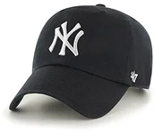 Baseball, krykiet, palant - 47Brand Nasadka na 47 Brand New York Yankees dla mężczyzn Czarny, czarny, jeden rozmiar B-RGW17GWS-BKD - miniaturka - grafika 1