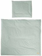 Pościel dla dzieci - Roba organic 2-częściowa pościel kołyskowa"Lil Planet" mrozowa zieleń, 80 x 80 cm, dżersej, GOTS - miniaturka - grafika 1