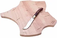 Noże kuchenne - Laguiole 40268541 Nóż, ze stali nierdzewnej, brązowy - miniaturka - grafika 1