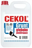 Grunty do ścian - Cekol Emulsja gruntująca DL-80 5 l - miniaturka - grafika 1