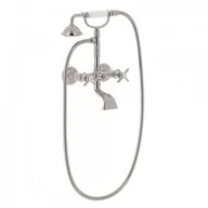 Baterie wannowe i prysznicowe - Tres Clasic wannowa stal 24217601AC - miniaturka - grafika 1