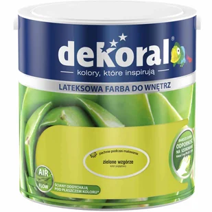 Dekoral Farba Akrylit W Zielone Wzgórze 2,5 L - Farby olejne i specjalne - miniaturka - grafika 2