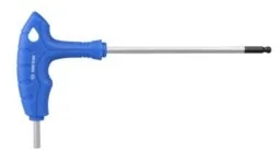 KING TONY Klucz imbusowy z uchwytem L HEX, 10 x 200 mm - Klucze i nasadki - miniaturka - grafika 2