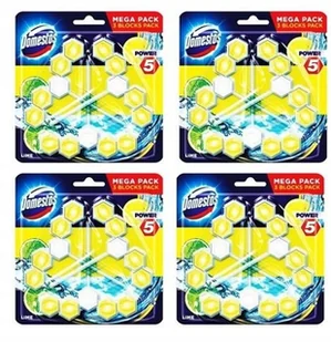 Domestos Trio Power 5 Lawenda Zawieszka Wc 12szt - Środki do WC - miniaturka - grafika 6