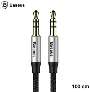 Baseus Kabel Baseus Minijack 3.5 Minijack 3.5 1m Czarny 27890-uniw - Kable - miniaturka - grafika 4