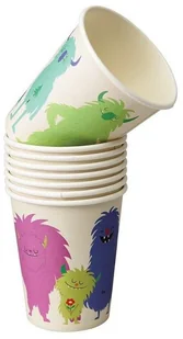 Rex London Kubki papierowe 8 szt., Potworki, Rex London 27333 - Urodziny dziecka - miniaturka - grafika 2