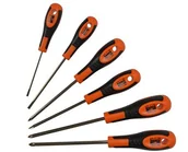 Śrubokręty - Bahco schraubendeher zestaw 6-częściowy 605-6 - miniaturka - grafika 1