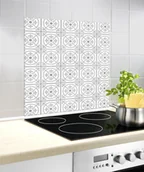 Akcesoria i części do kuchenek i piekarników - Szklana płyta ochronna SPLASHBACK 60 x 70 cm WENKO 53886100 - miniaturka - grafika 1