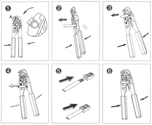 ZACISKACZ HT-210N HT-210N - Narzędzia sieciowe - miniaturka - grafika 4