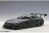 Kolekcjonerskie modele pojazdów - AUTOART Mercedes-Benz AMG GT3 Plain Body Version 2015 (matt black) (composite model/2-door openings) GXP-585587 - miniaturka - grafika 1