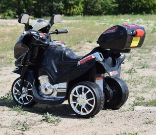 Super-Toys s Nowy motor,motorek B/ ST-C051 GB-C051-SREBRNY - Pojazdy elektryczne dla dzieci - miniaturka - grafika 11