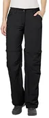 Spodnie narciarskie - Vaude spodnie damskie Women's farley Zip off Pants IV, rozmiar krótki, czarny 038730104460 - miniaturka - grafika 1