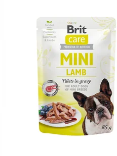 Brit Care Pies Care MINI Adult Lamb Karma z jagnięciną dla psa 85g - Mokra karma dla psów - miniaturka - grafika 3