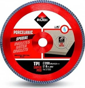 RUBI Tarcza diamentowa TPI 200 SUPERPRO 31966 31966 - Tarcze do pił - miniaturka - grafika 4