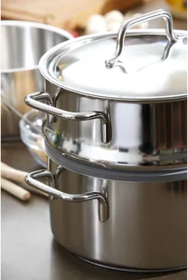 Apollo Demeyere Demeyere - Garnek niski z pokrywką 2,2 L 40850-163-0 - Garnki - miniaturka - grafika 12