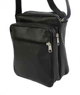 PolskaGalanteria.pl Torba męska skórzana PolskaGalanteria (PL) Pionowa Skóra Naturalna KASKADA 23 x 18 x 9 [cm] - Torby męskie - miniaturka - grafika 2